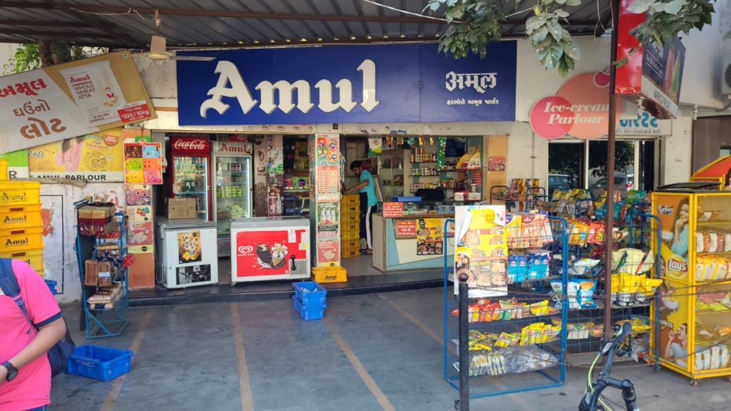 Preleased Shop for Sale in Madhunagar With Rental Income Rs.50000/-