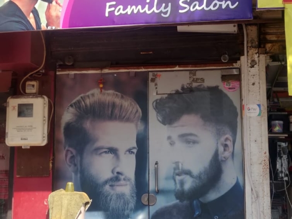 Pre Lease Hair Saloon for Sale in Raiya Road With Current Rental Income Rs.9500/-